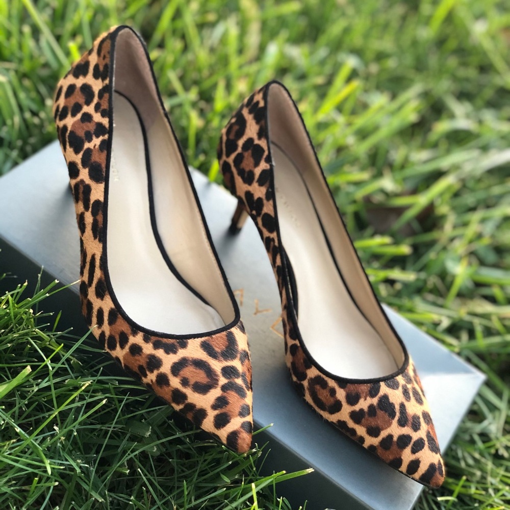 Reese2 Haircalf Pump-Cheetah Print